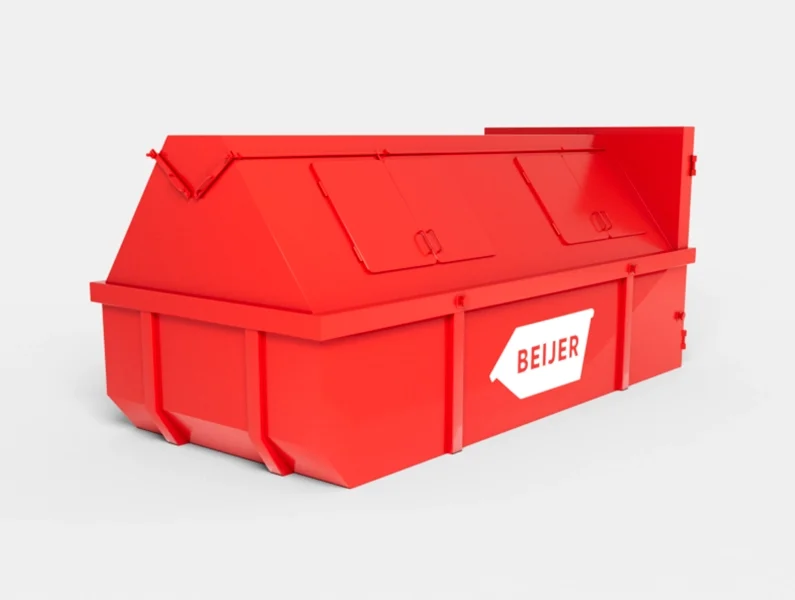 10m3 gesloten container